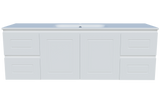 Nevada Classic Vanity 1500mm Centre Bowl Haven Top Wall hung (NVC-V-1500-C-HVN-W)