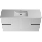 Nevada Classic Vanity 1500mm Centre Bowl Regal Top Floor standing (NVC-V-1500-C-REG-F)