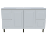 Nevada Classic Vanity 1500mm Centre Bowl Regal Top On Legs (NVC-V-1500-C-REG-L)