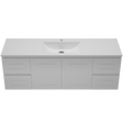 Nevada Classic Vanity 1500mm Centre Bowl Regal Top Wall hung (NVC-V-1500-C-REG-W)