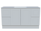 Nevada Classic Vanity 1500mm Centre Bowl Stadium Top Floor standing (NVC-V-1500-C-STD-F)