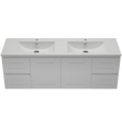 Nevada Classic Vanity 1500mm Double Bowl Alpha Top Wall hung (NVC-V-1500-D-APH-W)
