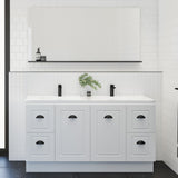Nevada Classic Vanity 1500mm Double Bowl Regal Top Floor standing (NVC-V-1500-D-REG-F)