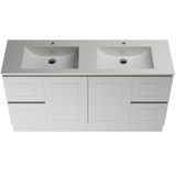 Nevada Classic Vanity 1500mm Double Bowl Regal Top Floor standing (NVC-V-1500-D-REG-F)