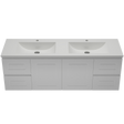 Nevada Classic Vanity 1500mm Double Bowl Regal Top Wall hung (NVC-V-1500-D-REG-W)