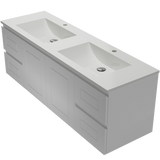 Nevada Classic Vanity 1500mm Double Bowl Regal Top Wall hung (NVC-V-1500-D-REG-W)