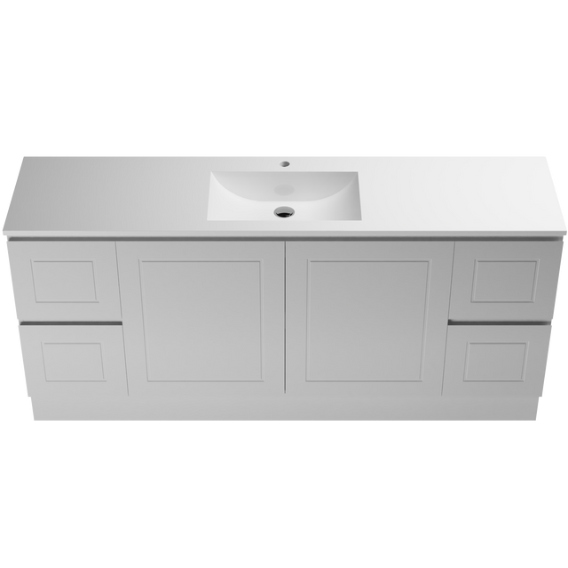 Nevada Classic Vanity 1800mm Centre Bowl Regal Top Floor standing (NVC-V-1800-C-REG-F)