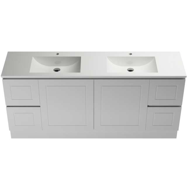 Nevada Classic Vanity 1800mm Double Bowl Regal Top Floor standing (NVC-V-1800-D-REG-F)