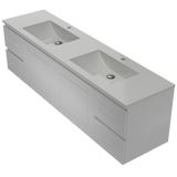 Nevada Classic Vanity 1800mm Double Bowl Regal Top Wall hung (NVC-V-1800-D-REG-W)