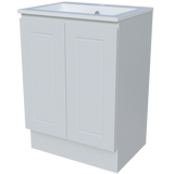 Nevada Classic Vanity 600mm Centre Bowl Alpha Top Floor standing (NVC-V-600-C-APH-F)