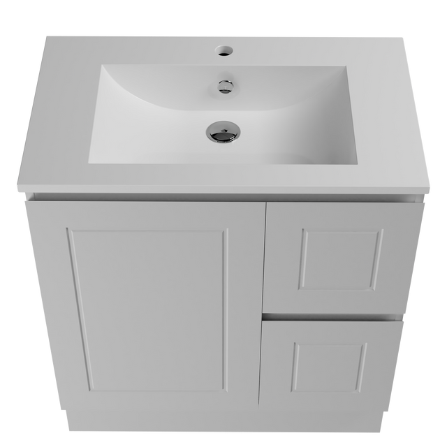 Nevada Classic Vanity 750mm Centre Bowl Alpha Top Floor standing (NVC-V-750-C-APH-F)