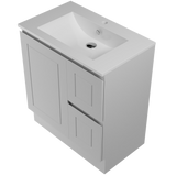 Nevada Classic Vanity 750mm Centre Bowl Alpha Top Floor standing (NVC-V-750-C-APH-F)