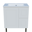 Nevada Classic Vanity 750mm Centre Bowl Alpha Top On Legs (NVC-V-750-C-APH-L)