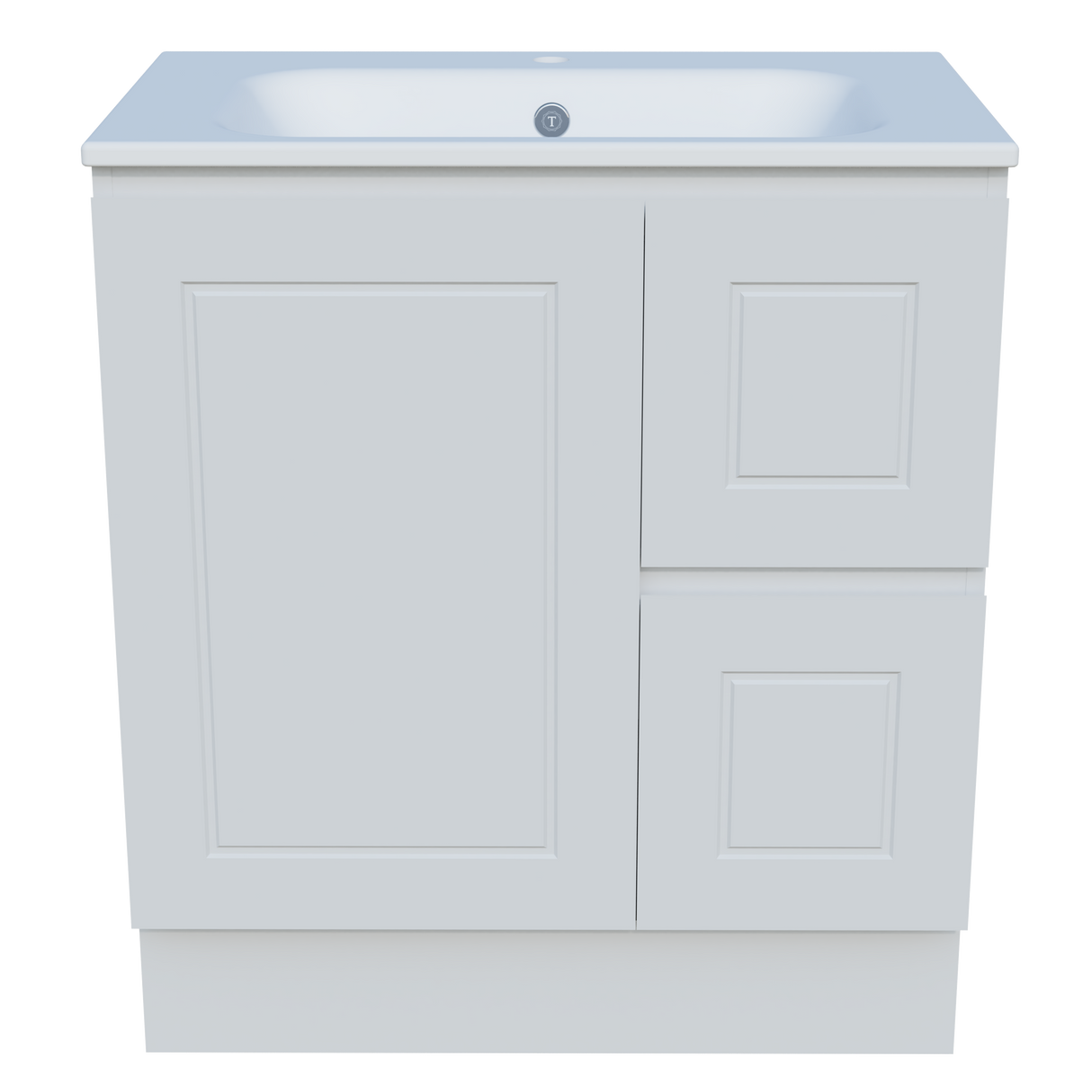 Nevada Classic Vanity 750mm Centre Bowl Haven Top Floor standing (NVC-V-750-C-HVN-F)