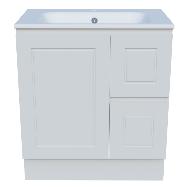 Nevada Classic Vanity 750mm Centre Bowl Haven Top Floor standing (NVC-V-750-C-HVN-F)