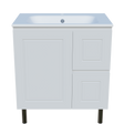 Nevada Classic Vanity 750mm Centre Bowl Haven Top On Legs (NVC-V-750-C-HVN-L)