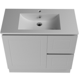 Nevada Classic Vanity 900mm Centre Bowl Alpha Top Floor standing (NVC-V-900-C-APH-F)