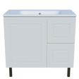 Nevada Classic Vanity 900mm Centre Bowl Haven Top On Legs (NVC-V-900-C-HVN-L)