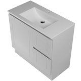 Nevada Classic Vanity 900mm Centre Bowl Regal Top Floor standing (NVC-V-900-C-REG-F)