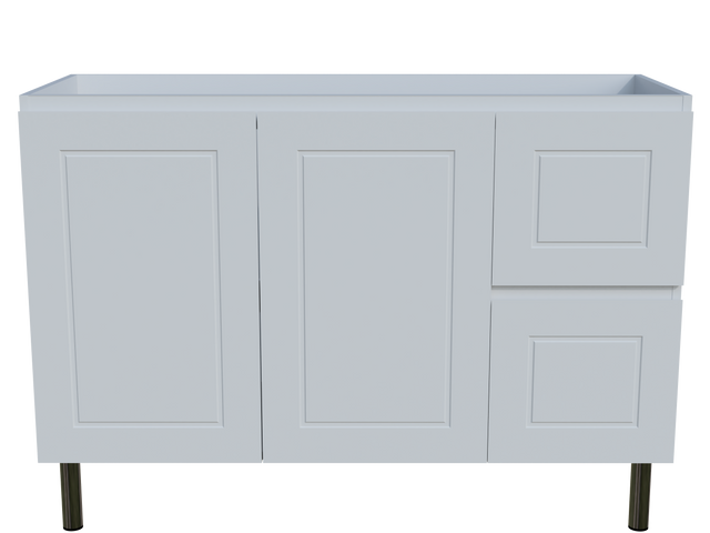Nevada Classic Cabinet Only 1200mm Right Bowl On Legs
