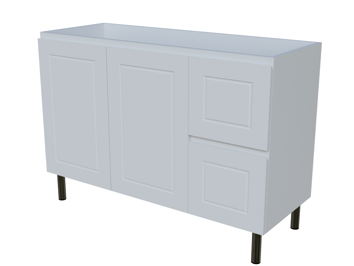 Nevada Classic Cabinet Only 1200mm Centre Bowl On Legs