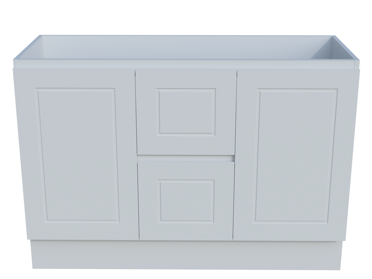 Nevada Classic Cabinet Only 1200mm Right Bowl Floor standing