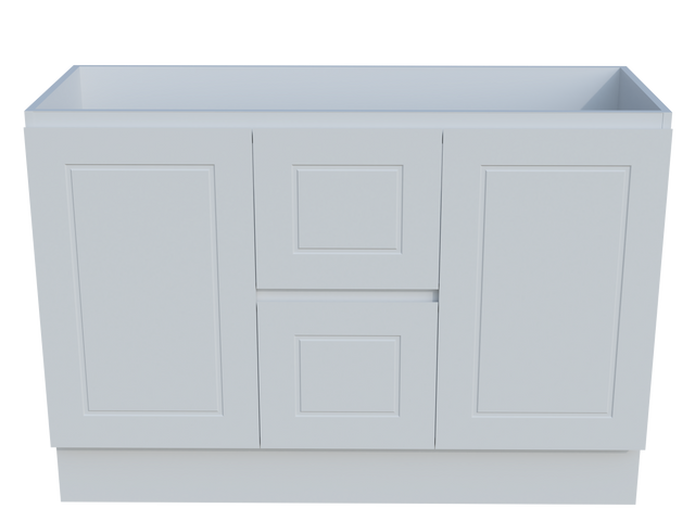 Nevada Classic Cabinet Only 1200mm Double Bowl Floor standing