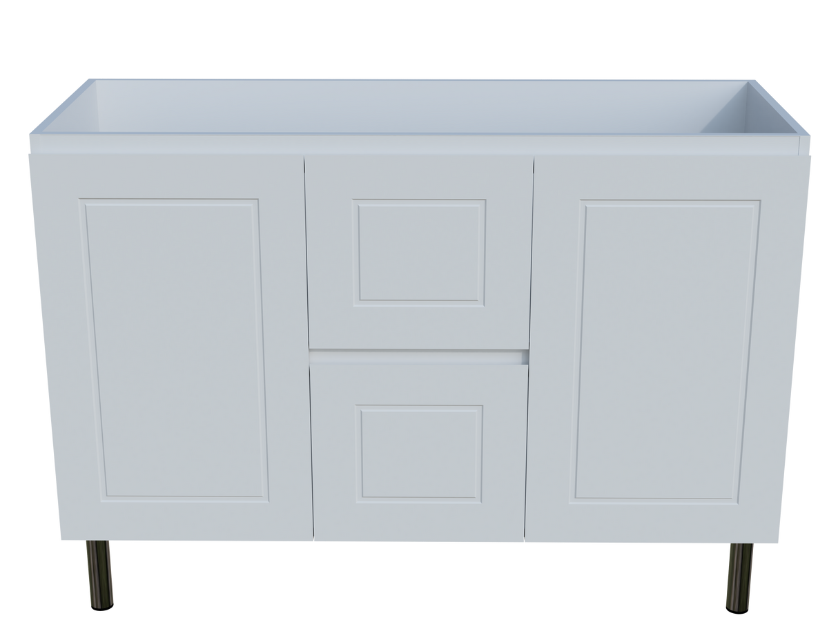 Nevada Classic Cabinet Only 1200mm Double Bowl On Legs