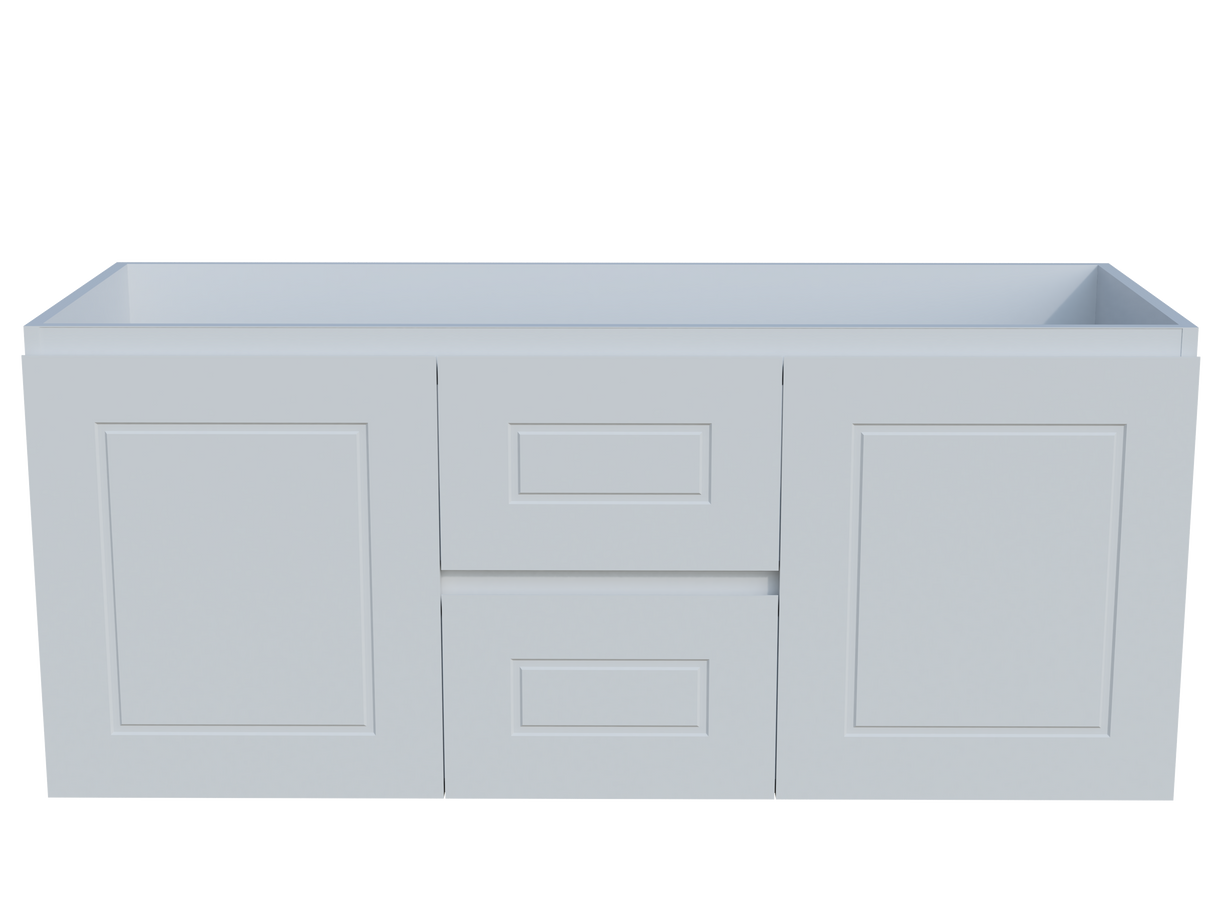 Nevada Classic Cabinet Only 1200mm Right Bowl Wall hung