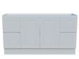 Nevada Classic Cabinet Only 1500mm Left Bowl Floor standing