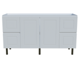 Nevada Classic Cabinet Only 1500mm Centre Bowl On Legs