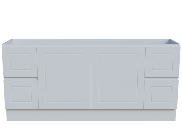 Nevada Classic Cabinet Only 1800mm Left Bowl Floor standing