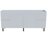 Nevada Classic Cabinet Only 1800mm Double Bowl On Legs