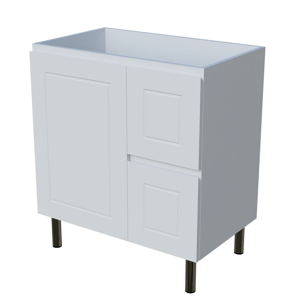 Nevada Classic Cabinet Only 750mm Centre Bowl On Legs