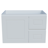 Nevada Classic Cabinet Only 750mm Centre Bowl Wall hung