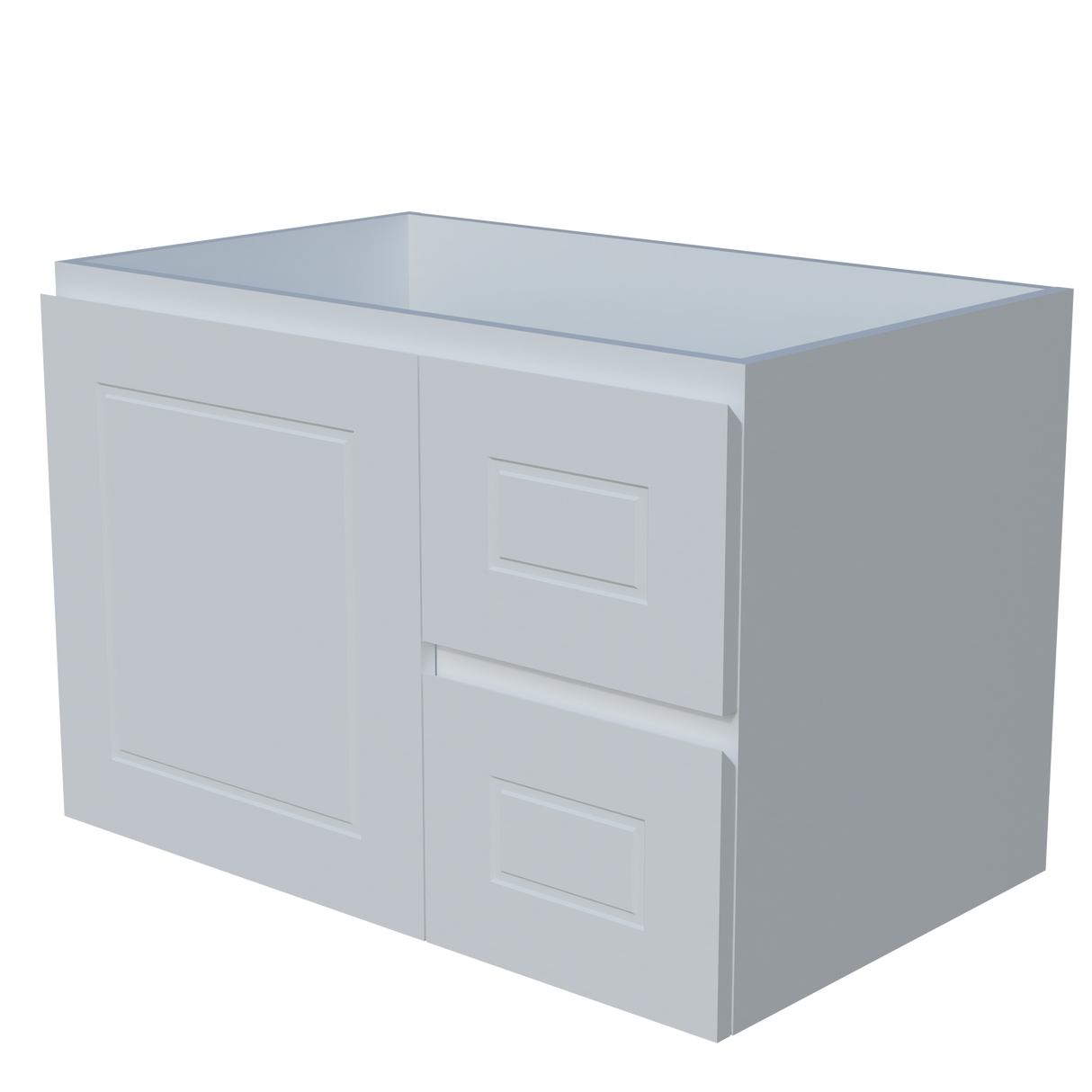 Nevada Classic Cabinet Only 750mm Centre Bowl Wall hung