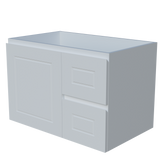 Nevada Classic Cabinet Only 750mm Centre Bowl Wall hung