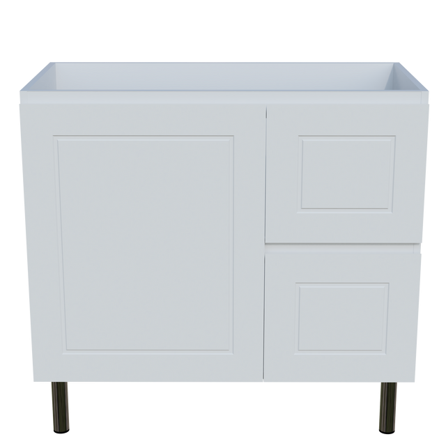 Nevada Classic Cabinet Only 900mm Right Bowl On Legs