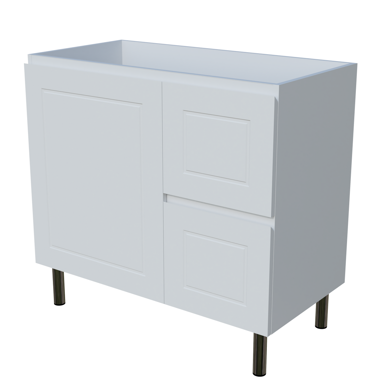 Nevada Classic Cabinet Only 900mm Centre Bowl On Legs