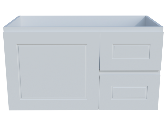 Nevada Classic Cabinet Only 900mm Centre Bowl Wall hung