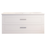 Nevada Plus Classic Vanity 1200mm Centre Bowl Alpha Top Wall hung (NVPC-V-1200-C-APH-W)