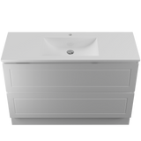 Nevada Plus Classic Vanity 1200mm Centre Bowl Regal Top Floor standing (NVPC-V-1200-C-REG-F)