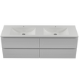 Nevada Plus Classic Vanity 1500mm Double Bowl Regal Top Wall hung (NVPC-V-1500-D-REG-W)