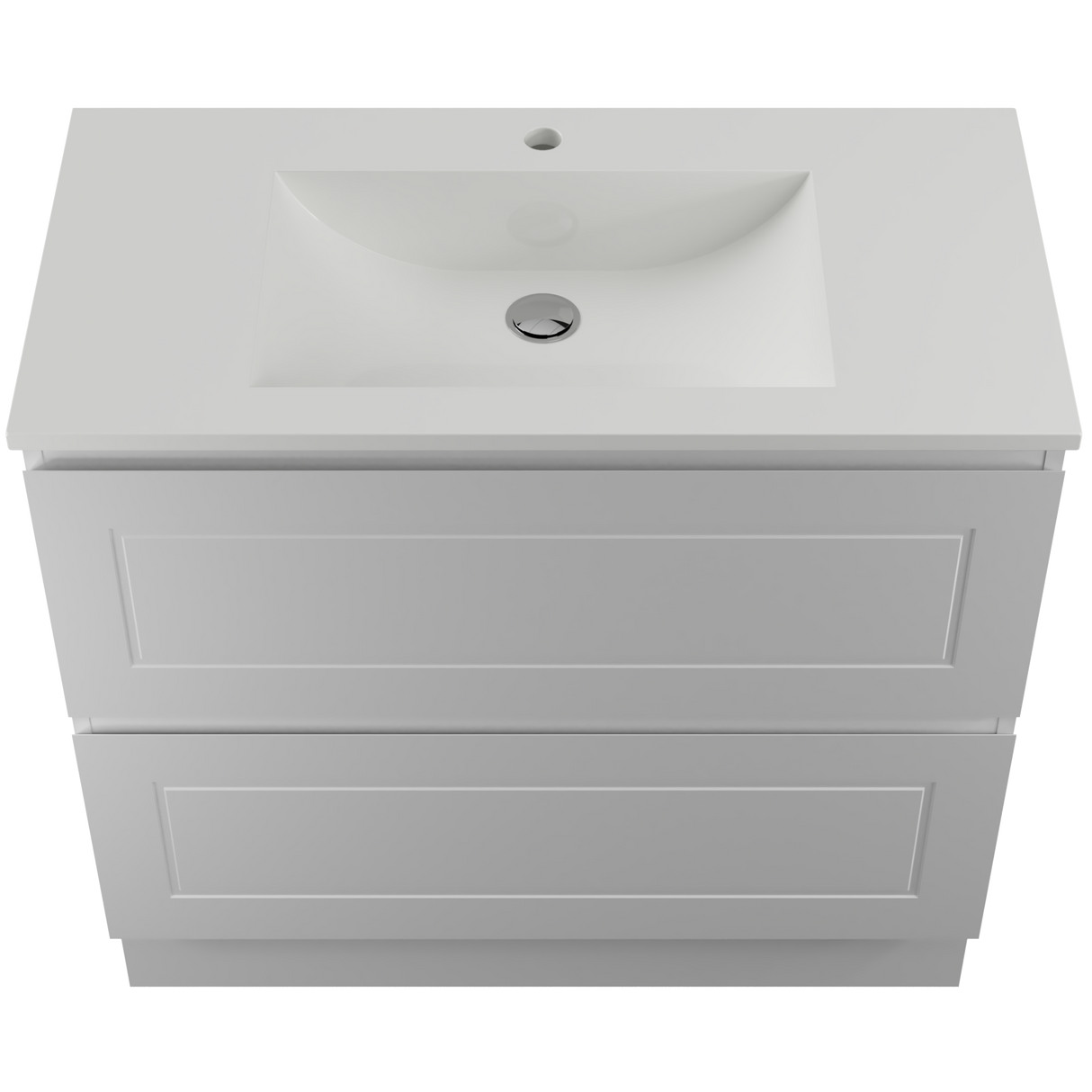Nevada Plus Classic Vanity 900mm Centre Bowl Regal Top Floor standing (NVPC-V-900-C-REG-F)