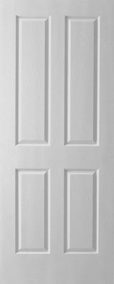 OAK Moulded Panel Woodgrain Hollowcore Door