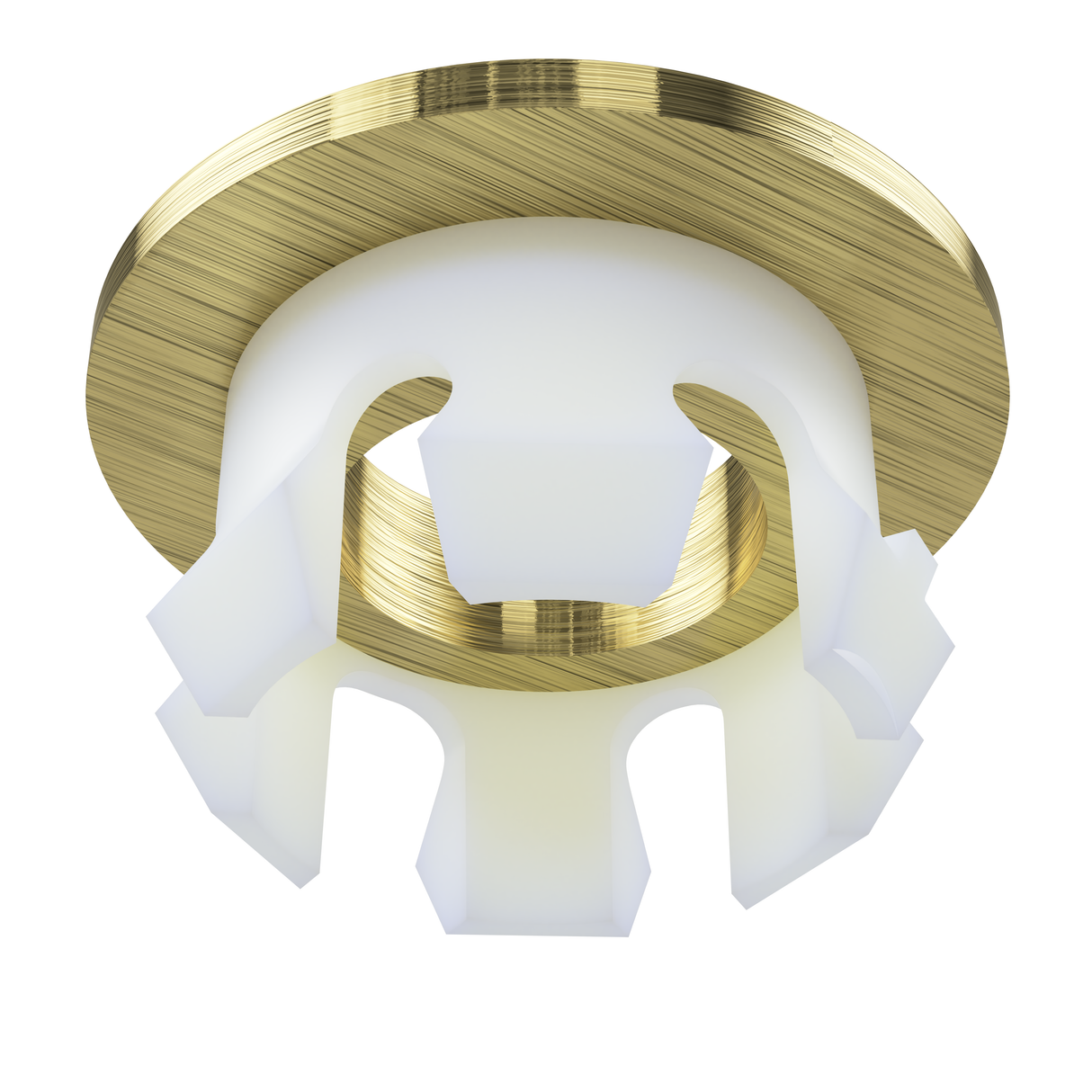 Overflow Ring Brushed Gold  (OFR-OPT-BG)