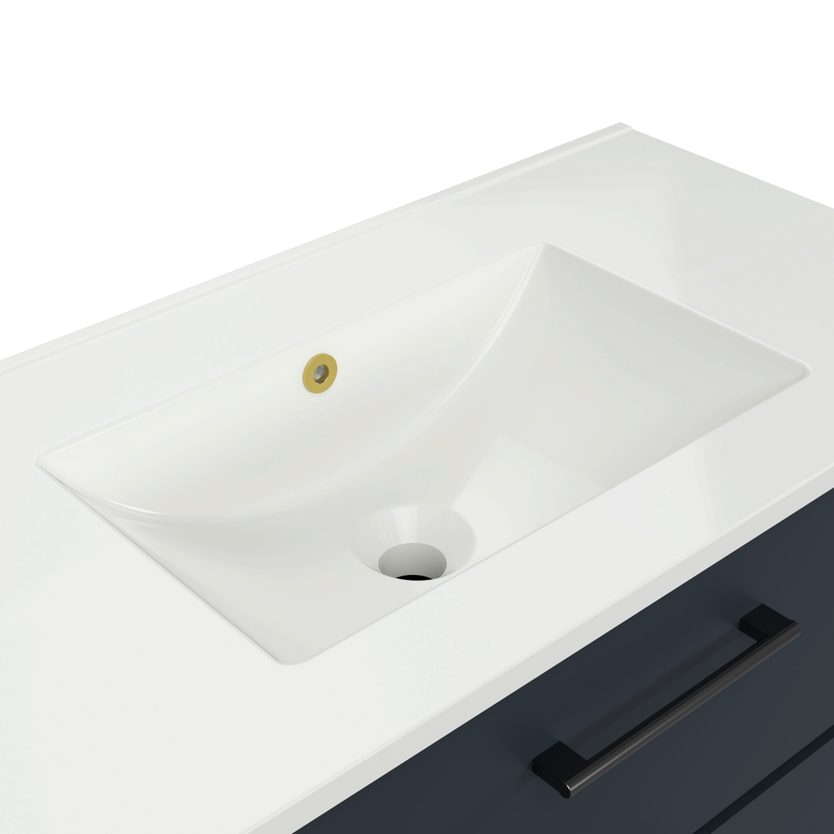 Overflow Ring Brushed Gold  (OFR-OPT-BG)