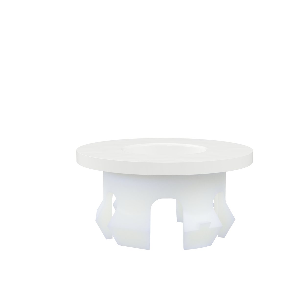 Overflow Ring White Matt (OFR-OPT-WM)