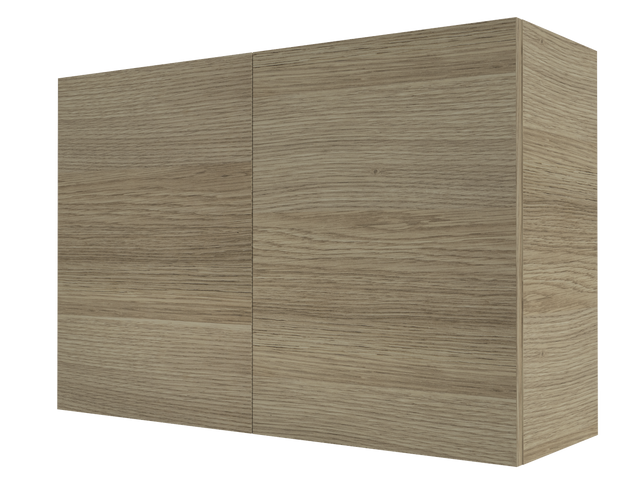 Modular Laundry Cabinet 900mm Overhead Unit 2 Doors (OVR-LC-900)