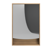 Pure Bliss Mirror Cabinet 600mm Single Door Gold Collection (PBS-SC-600-S-G)